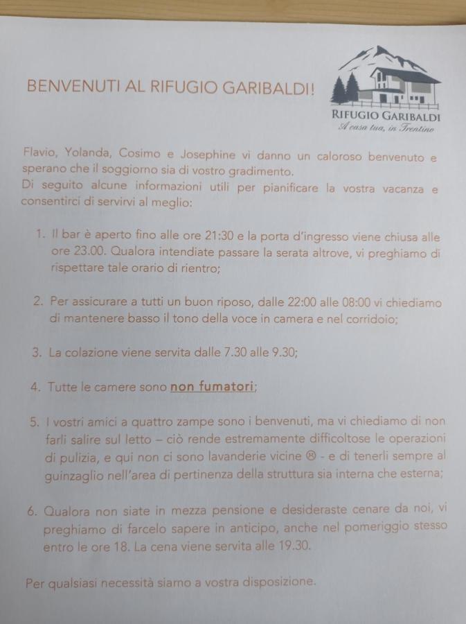 Rifugio Garibaldi ليدرو المظهر الخارجي الصورة